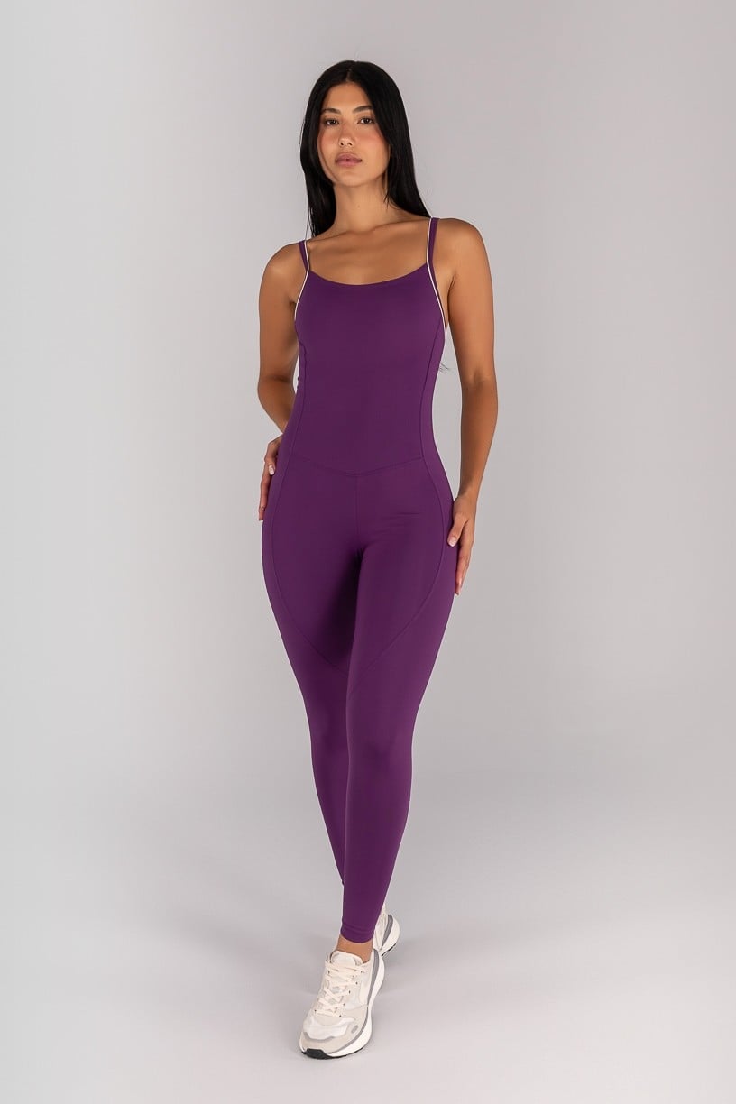 Macacão Padrão (Ametista / Off-White) | Ref: K4698-A - Imagem 3