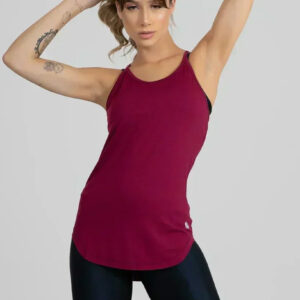 REGATA VISCOLYCRA ABAULADA (BORDÔ)